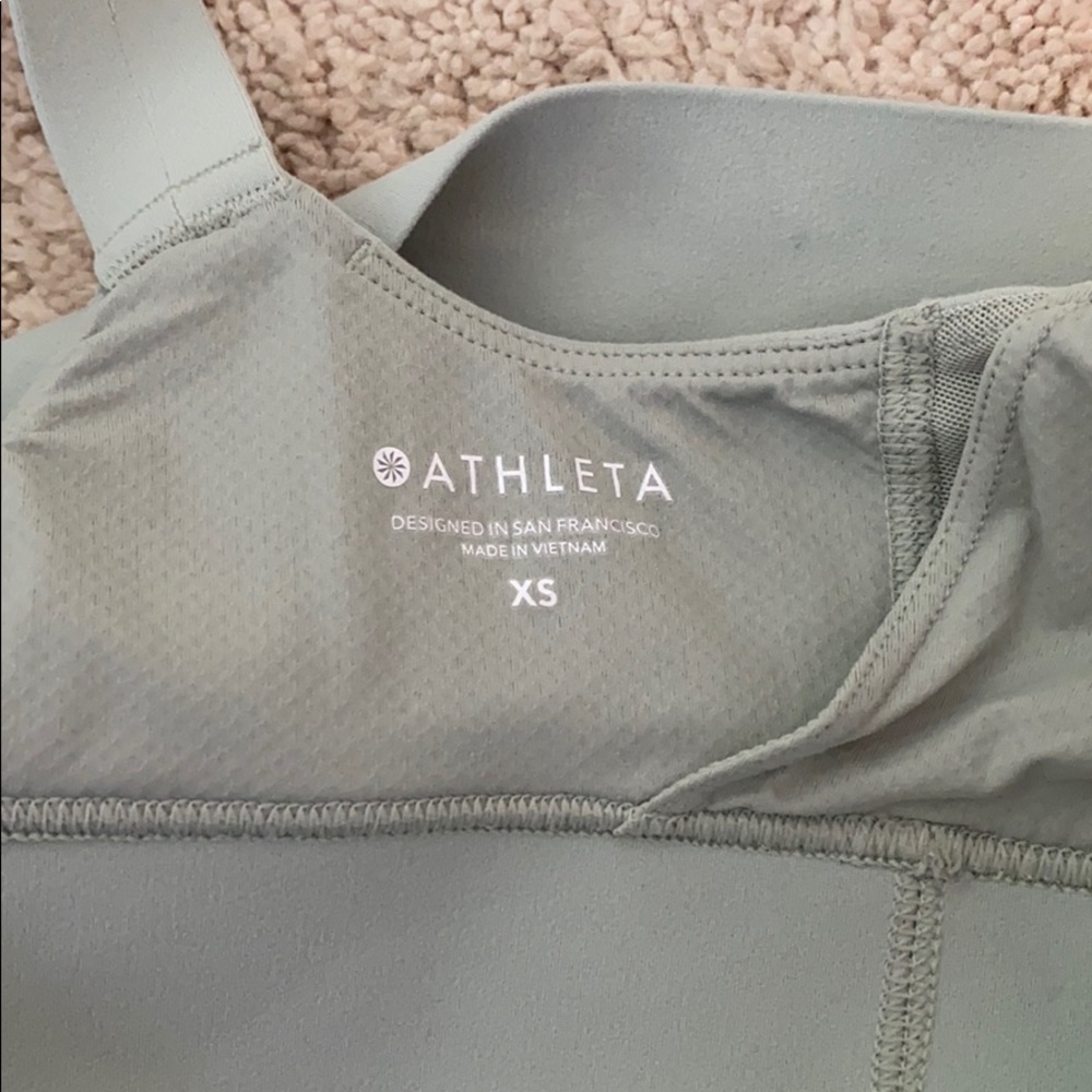Women’s Athleta Cropped Sports Bra Tank Top - Picture 4 of 4
